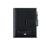 bugatti Romeo Mini-Portefeuille Slim Wallet entièrement en Cuir avec Protection RFID, Noir