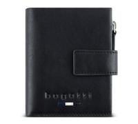 bugatti Romeo Porte-monnaie Protection RFID Cuir 10 cm noir