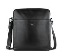 bugatti Romeo sac bandoulière en cuir, pour homme élégant, noir