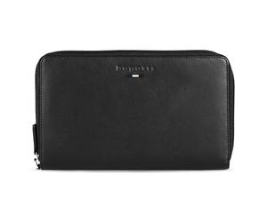 bugatti Romeo Sac pochette Protection RFID Cuir 22 cm noir