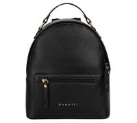Bugatti Fashion Sac à dos pour femme Ella Saffiano, petit, cuir synthétique, noir