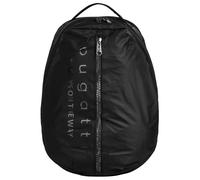 bugatti Letter's Sac à dos 15" pour hommes, backpack en polyester ripstop noir