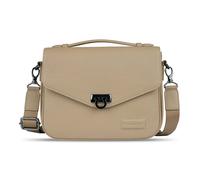 bugatti Elsa Classic Bag en cuir pour femme, sac à main pour femme avec bandoulière, sable
