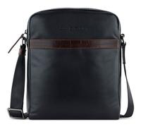 bugatti Sac à épaule noir en cuir pour homme Corso DeLuxe Shoulderbag With Zip 261396