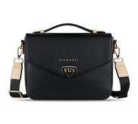 bugatti Ella Classic - Sac bandoulière pour femme, cuir synthétique, sac à main - Noir