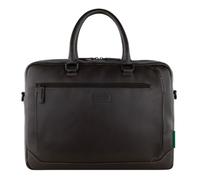 bugatti Sac de bureau brun foncé pour homme Clark Briefcase Darkbrown 276157