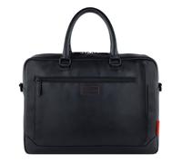 bugatti Sac de bureau noir en cuir pour homme Clark Briefcase 261868