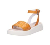 bugatti Sandales plates Kya pour femme, Orange, 39 EU