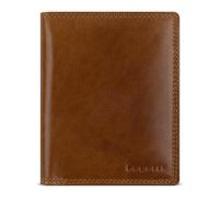 bugatti Savona Portefeuille en Cuir tanné végétal pour Homme, Protection/Blocage RFID, Format Vertical - Cognac