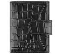 Bugatti Fashion – Mini portefeuille Secure Smart – Cuir anti-RFID, porte-cartes – Noir Croco