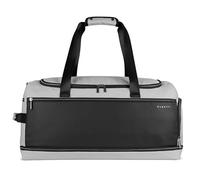 bugatti Sera Sac de Voyage avec Compartiment à Chaussures, Weekender avec Fonction de Fixation Trolley, Gris Clair