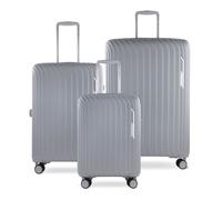 bugatti Set de Valises gris clair pour femme et homme - Hera Hard Case Trolley S / M / L Light Grey 313732