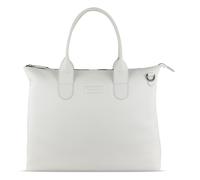 bugatti Elsa shopper en cuir, sac à main pour femmes pour le travail, shopping, blanc