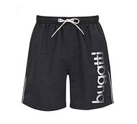 Bugatti® - Short de bain pour homme - Bleu marine/turquoise/noir - Noir - S
