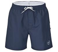 bugatti® Short de bain pour homme en bleu, vert, bleu marine, rouge, noir ou turquoise, Bleu marine/bleu marine, M