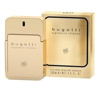 bugatti signature intense Parfum pour homme 100 ml I Eau de toilette épicée et ambrée pour les moments dorés I Parfum pour homme avec nuances de cuir, safran, ambre, musc et vanille I Parfum pour