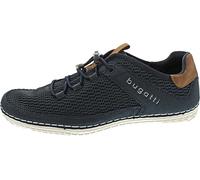 Bugatti Baskets bleu marine en mesh, lacets élastiqués – Taille 42
