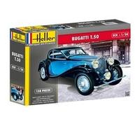Heller Maquette voiture Bugatti T.50 – Échelle 1/24 – Gamme Classique 80706