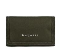 bugatti Trifold Portefeuille Unisexe Fermeture Auto-agrippante, Compartiment Monnaie et Protection RFID, Olive
