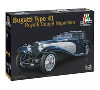 Italeri Maquette plastique à monter Bugatti Type 41 Royale Coupé Napoléon 1:24 13705
