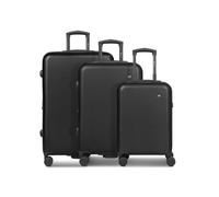 BUGATTI Valencia_2.0_Parent, Noir , Kofferset + (3-teilig), Bagage rigide