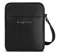 bugatti Valencia Mini sac à bandoulière Cuir véritable 17.5 cm noir