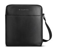 bugatti Valencia Sac à bandoulière Cuir véritable 23.5 cm noir