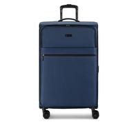 BUGATTI Valise Check-in pour homme et femme | Grande valise à roulettes XL 46,5 x 28,5 x 75 cm en polyester flexible de qualité supérieure | Extensible et double roulettes | Série Valencia Soft