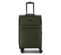 bugatti Valencia Soft 4 roulettes Trolley M 65 cm avec soufflet d'extension vert