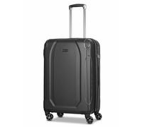 bugatti Valencia Valise Grande | Trolley en ABS avec poignée verrouillable, Sangle croisée, Serrure TSA et Compartiment Filet | 45cm x 27cm x 68cm