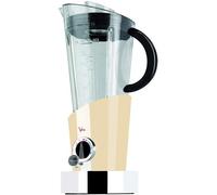 Bugatti, Vela Evolution, Mixeur Électrique Pour Milk-Shakes Et Smoothies, Fonction Broyeur À Glace Incluse, 4 Vitesses, Capacité 1,5 Litre, 500 W, Design Innovant (Crème)
