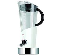 BUGATTI, Vela Evolution, Mixeur Électrique pour Milk-shakes et Smoothies, Fonction Broyeur à Glace Incluse, 4 Vitesses, Capacité 1,5 Litre, 500 W, Design Innovant, Couleur Blanc