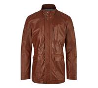 bugatti Veste mi-saison 'BUAndiamo' cognac / or / gris / noir, Taille L-XL