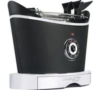Bugatti VOLO Toastapane, boîtier en acier inoxydable, fonction d'arrêt, fonction de décongélation, contrôle de la brunissabilité, écran d'information LED