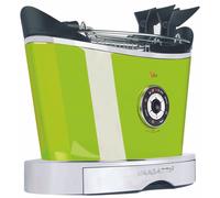 Bugatti VOLO Toastapane, boîtier en acier inoxydable, fonction d'arrêt, fonction de décongélation, contrôle de la brunissabilité, écran d'information LED