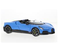 Bugatti W16 Mistral Roadster bleu 1/24 Welly