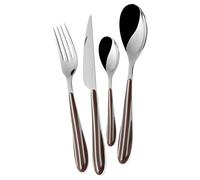 BUGATTI ZBTA-013F50 Zebra Ménagère de 24 Pièces Acier INOX Tabac 22 x 8 x 30 cm