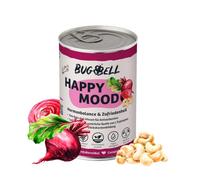 BugBell Nourriture Humide à Faible teneur en purine pour Chien 400 g, végétalienne, équilibre Hormonal, Positif en Cas d'agression chez Le Chien, avec Betterave, Noix de cajou et L-tryptophane