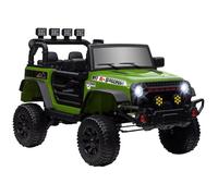 Buggy 4x4 voiture électrique enfant UTV avec télécommande 2.4Ghz 2 moteurs 12 V vert