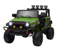 Buggy 4x4 voiture électrique enfant UTV Bluetooth 2 places avec télécommande 2.4Ghz 2 moteurs 12 V vert