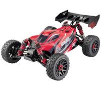 Buggy électrique Reely Major rouge brushed 1:14 Auto RC 4 roues motrices (4WD) prêt à fonctionner (RtR) 2,4 GHz avec accu et