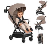 Buggy jusqu'à 22 kg de 6 mois à 4 ans Roues pivotantes 360° PU légères