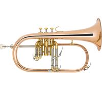 Bugle à Piston Trompe Flugelhorn en Sib Bronze Phosphor 3 Piston avec Embouchure