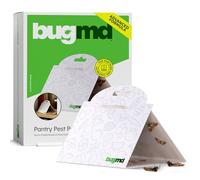 BugMD Piège à mites indiens pour repas et garde-manger avec colle à base de phéromones