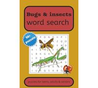 Bugs And Insects Word Search Puzzle Book: Word Searches with Easy to Read Print about Bugs, insects and More! | 6x9 inches, 110 pages | 50+ Puzzles - ... Activity Book For All Ages and a Great Gift