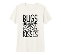 Bugs and Kisses Cute Spider Web T-Shirt Haut de Gamme