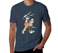 Bugs and Lola-Bugs|Bunny,T-shirt pour homme, Style marine, L