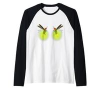 Bugs Insectes Entomologie Coléoptère Deux Lightning Bugs Manche Raglan