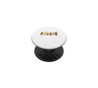 Bugs Summer Night Tunes Drôle Musical Insecte Design pour Enfants PopSockets PopGrip Adhésif