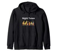 Bugs Summer Night Tunes Drôle Musical Insecte Design pour Enfants Sweat à Capuche